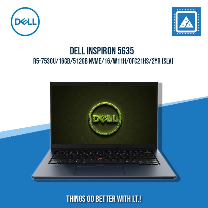 DELL INSPIRON 5635 R5-7530U/16GB/512GB NVME | BEST FOR STUDENTS AND FREELANCER DELL INSPIRON 5635 R5-7530U/16GB/512GB NVME | BEST FOR STUDENTS AND FREELANCER